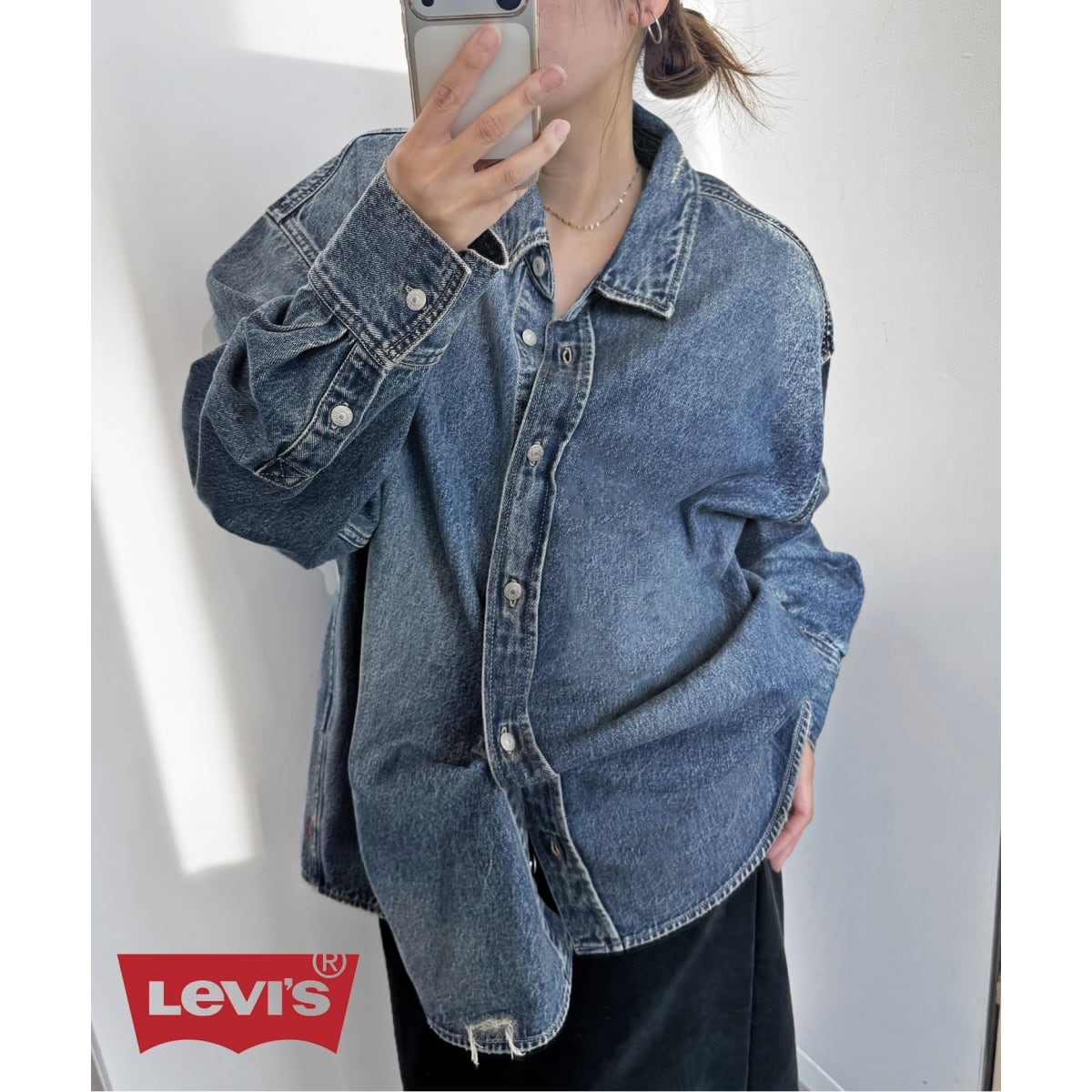 デニムシャツ リーバイス 服 LEVI S VINTAGE CLOTHING ショートホーン
