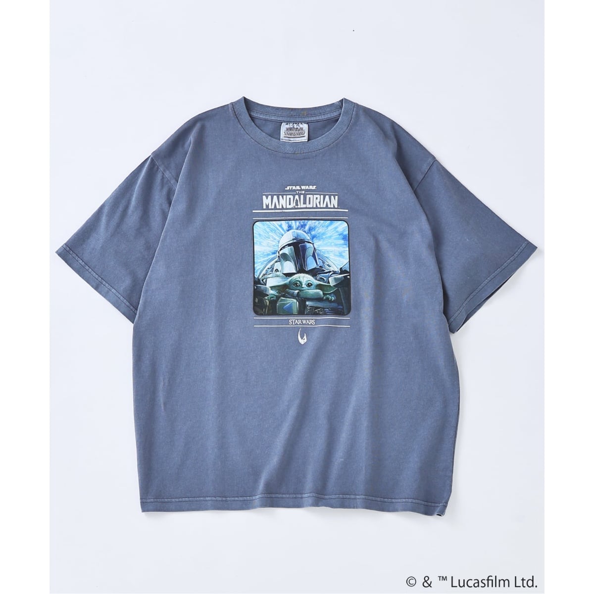 [�}���C]STAR WARS / �X�^�[�E�E�H�[�Y �}���_�����A�� �v�����g T�V���c/�W���[�i���X�^���_�[�h�iJOURNAL STANDARD�j �u���[ B