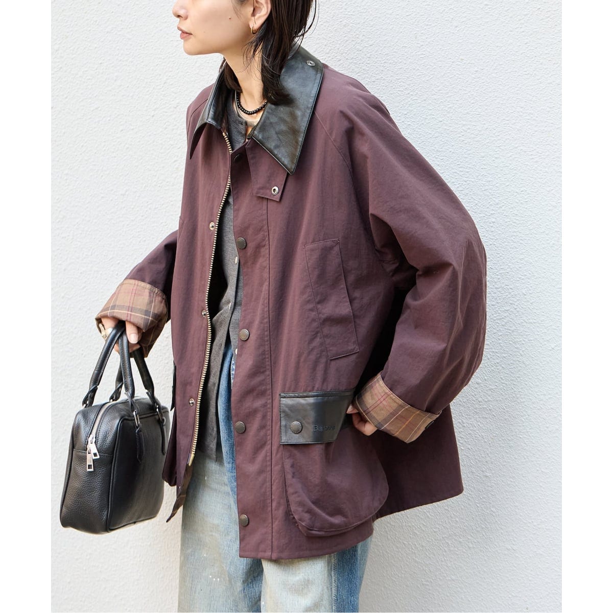 [�}���C]�s�\��t�ʒ��yBARBOUR×JOURNAL STANDARD�z OS BEDALE with Le/�W���[�i���X�^���_�[�h�iJOURNAL STANDARD�j �u���E��