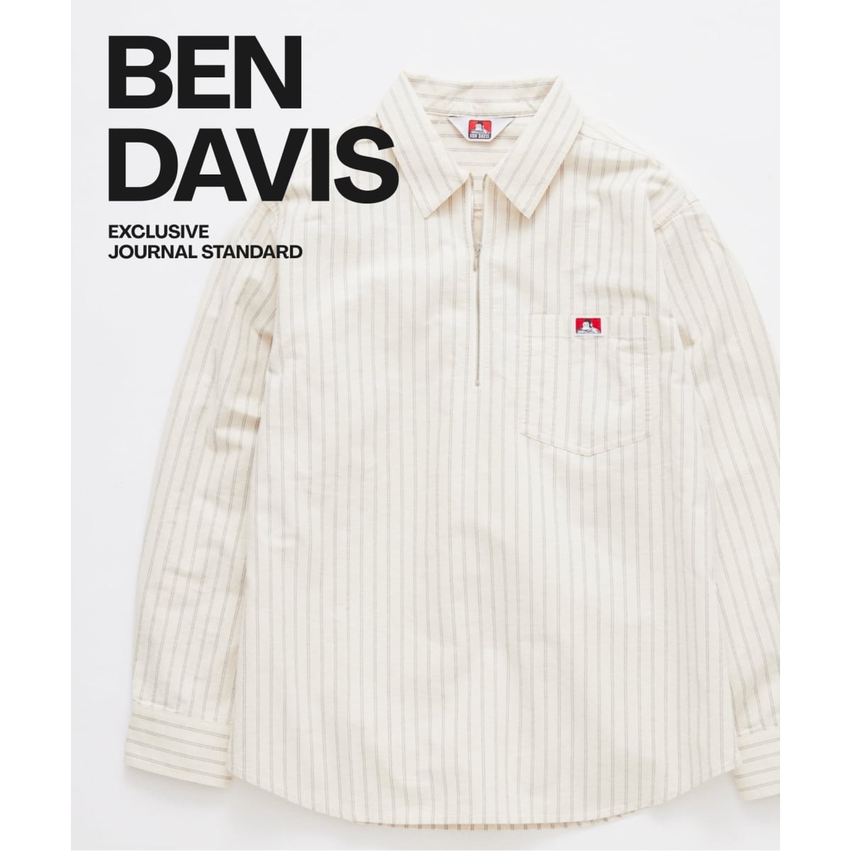 [�}���C]�s�\��tBEN DAVIS / �x���f�C�r�X �ʒ� LS ST �n�[�t �W�b�v�V���c/�W���[�i���X�^���_�[�h�iJOURNAL STANDARD�j �i�`������