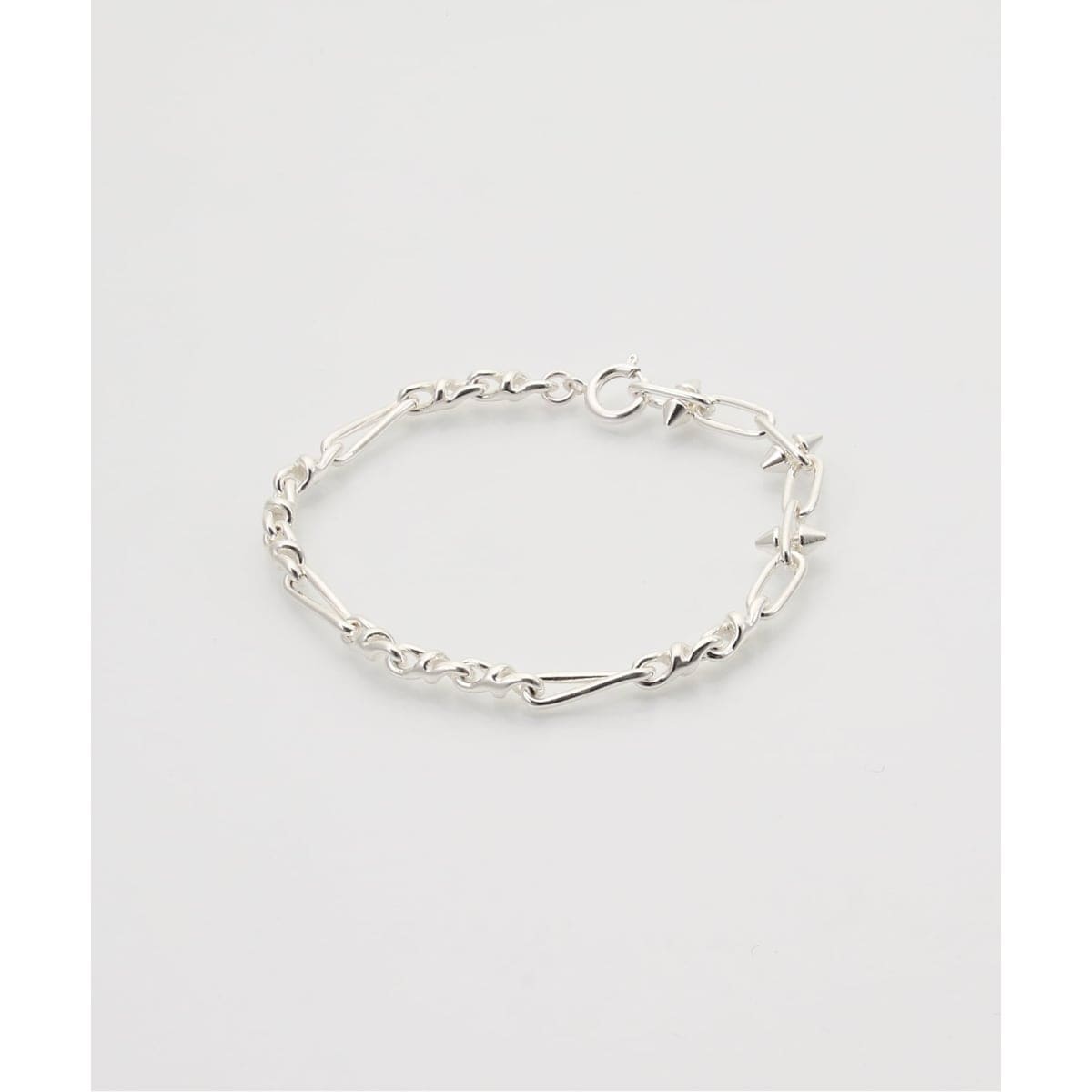 Soierie/ソワリー】 Chrome Spike Bracelet | ジャーナルスタンダード