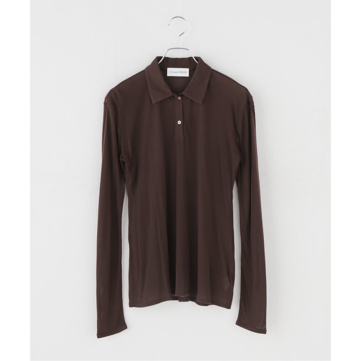 [�}���C]�yTU ES MON TRESOR/�g�D �G ���� �g���]�A�zLong-Sleeve Shirt/�W���[�i���X�^���_�[�h�iJOURNAL STANDARD�j �u���E��