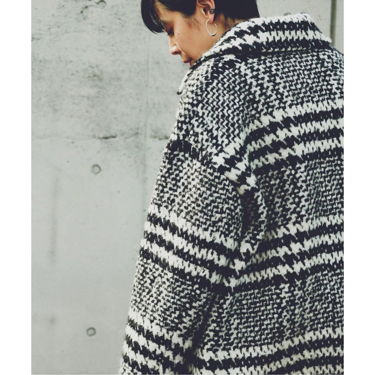 MANTECOハウンズトゥースステンコート◇ | ジャーナルスタンダード