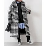 MANTECOハウンズトゥースステンコート◇ | ジャーナルスタンダード 
