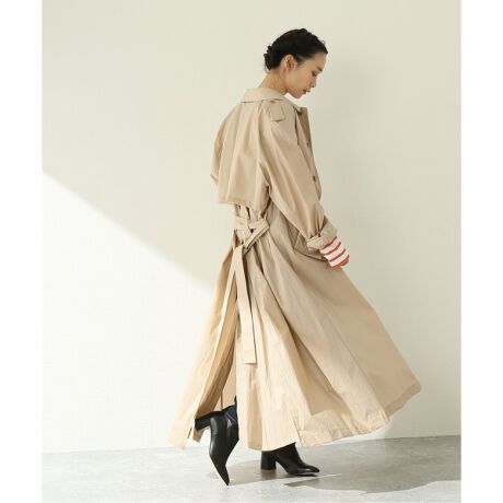 MAISON EUREKA/メゾン・エウレカ】MAXI TRENCH COAT：コート 