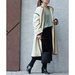 Ecopelボアパイピングコート◇ | ジャーナルスタンダード(JOURNAL  