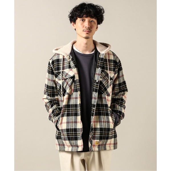 DROLE DE MONSIEUR/ドロール ド ムッシュ】 Padded Check Jacket