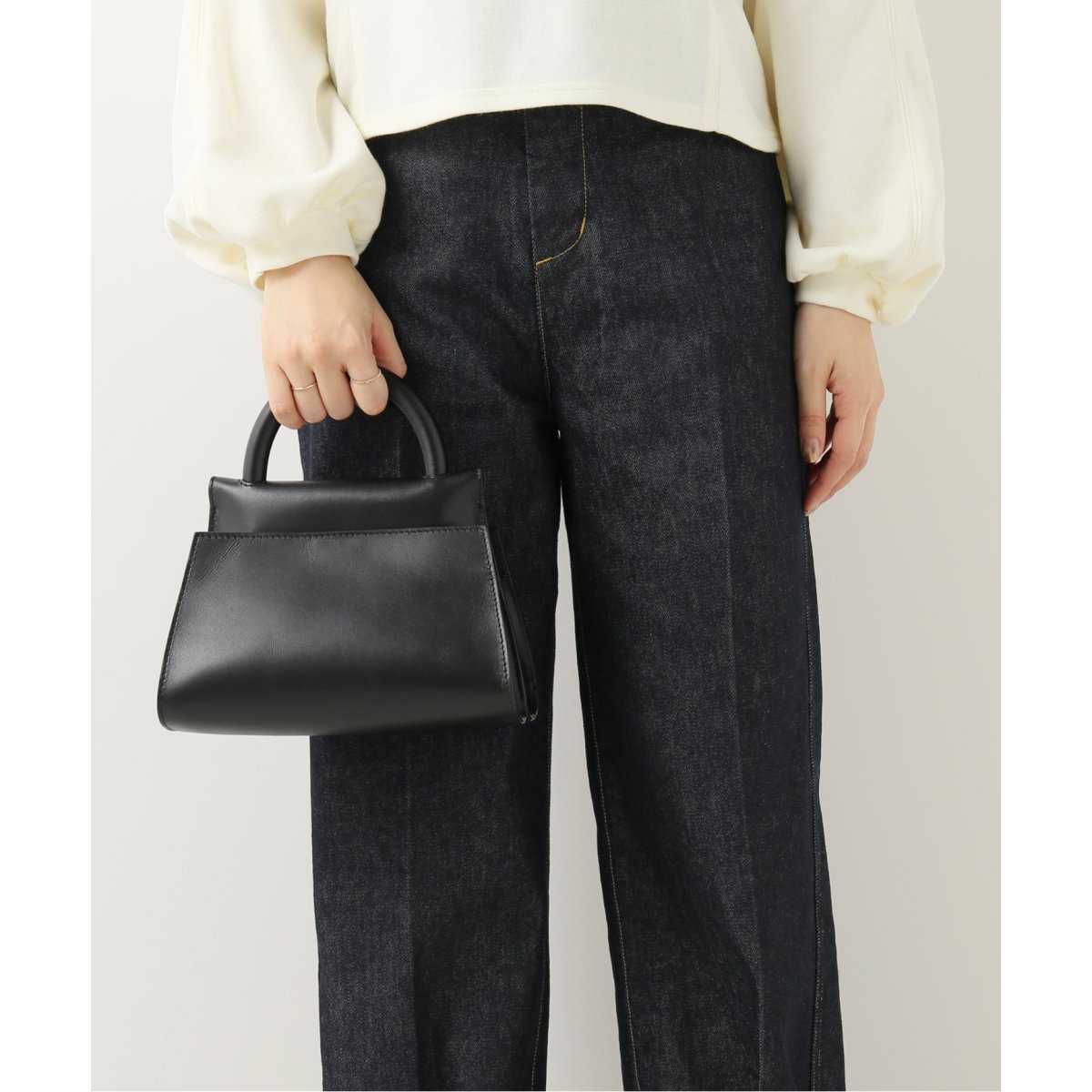 elleme Papillon small 2way レザーバッグ バッグ ショルダーバッグ