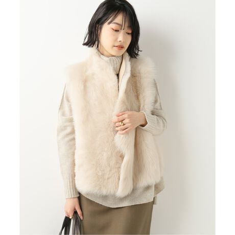 GUSHLOW&COLE/ガシュロウ&コール】ムートンファーベスト | イエナ(IENA  