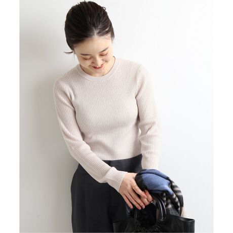 追加》3x3リブクルーネックプルオーバー◇ | イエナ(IENA) | マルイ  