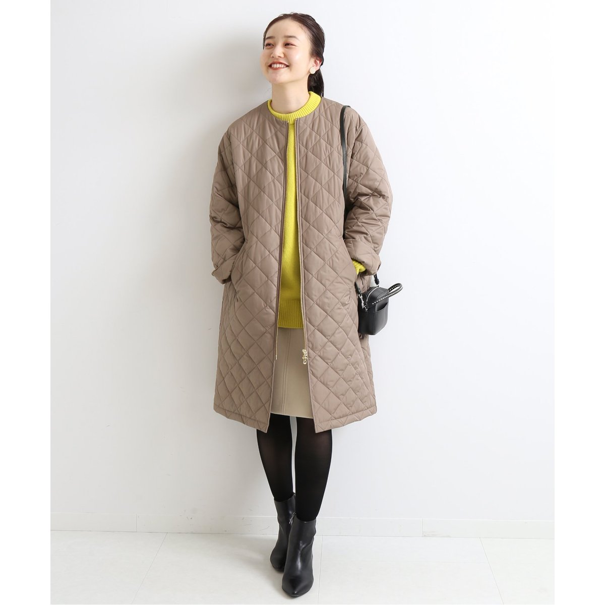 IENA イエナ ノーカラーキルティングコート IENA（イエナ）の「ノーカラーキルティングコート◇（その他