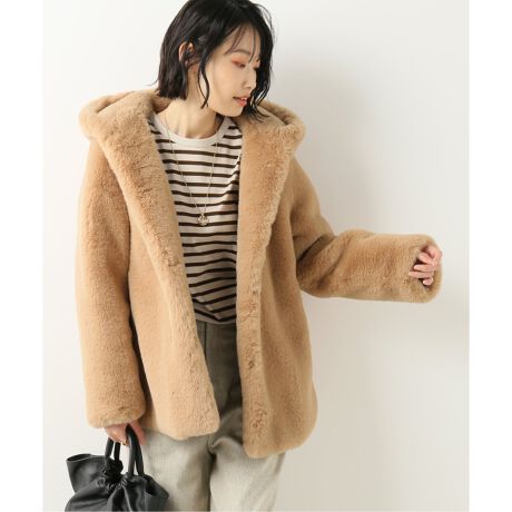 HBRAND】 HOODED FAKE ファージャケット | イエナ(IENA) | マルイ 