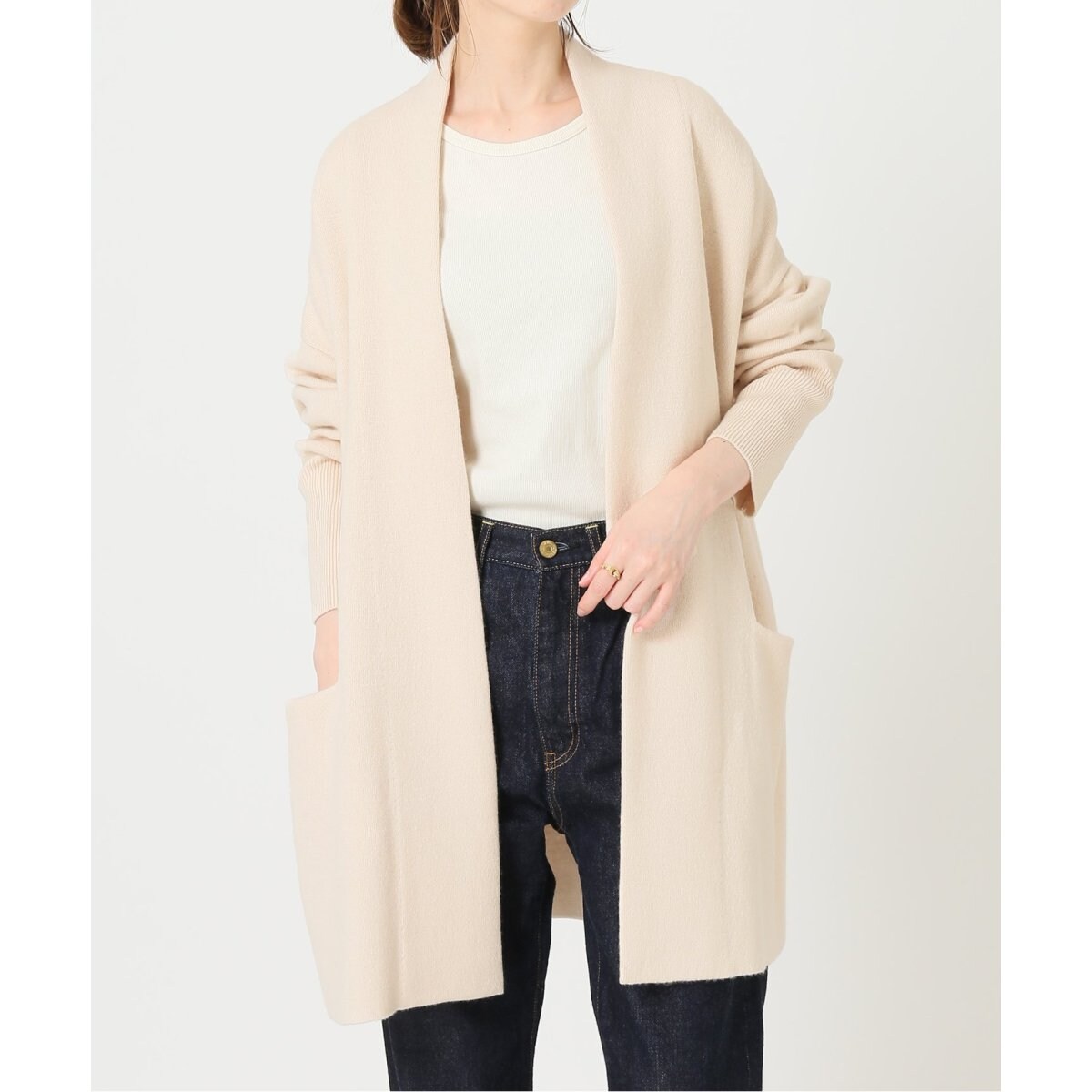 追加》ウールカシミヤガウンカーディガン◇ | イエナ(IENA) | マルイ
