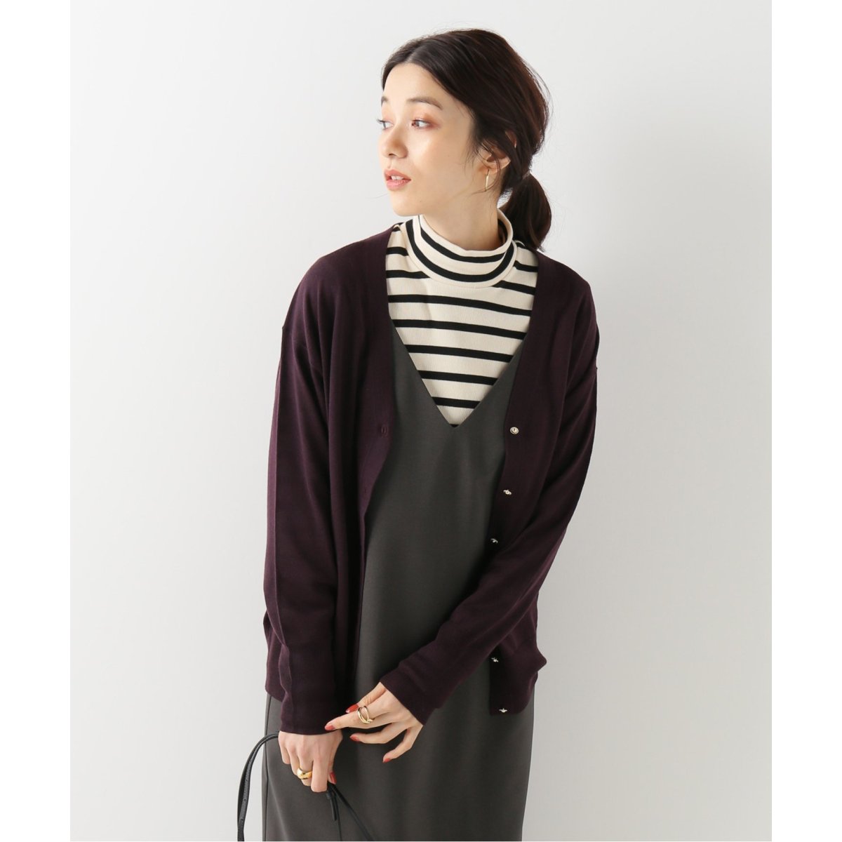 ALBA Vネックカーディガン（メタルボタン） | イエナ(IENA) | マルイ