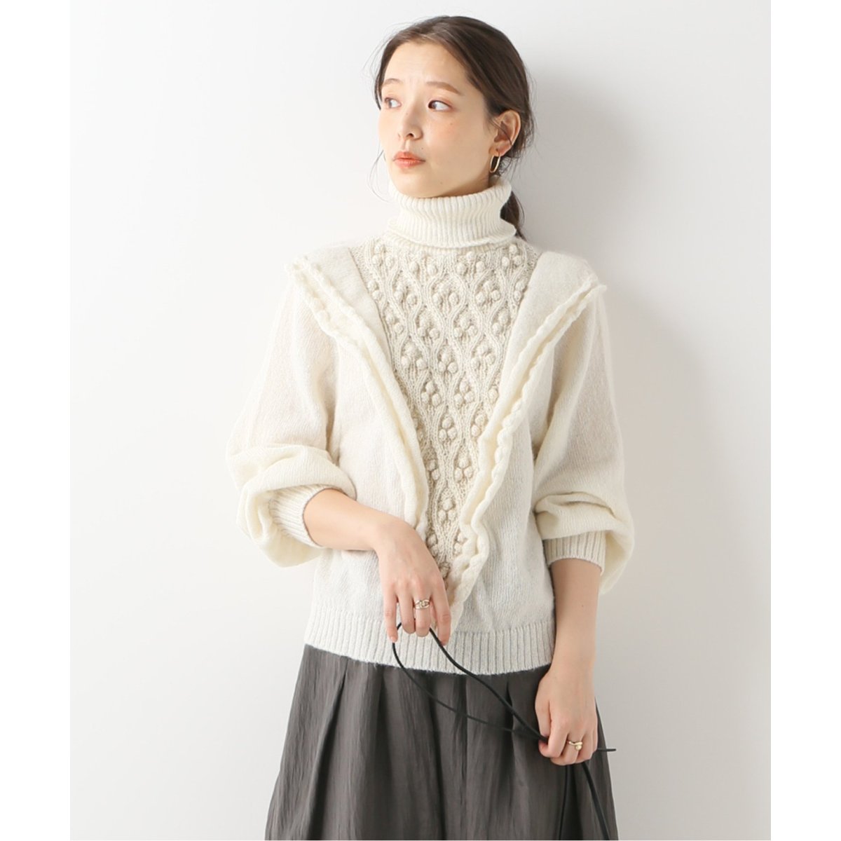 STELLA PARDO/ステラ パルド】VフリルH/Nニット | イエナ(IENA