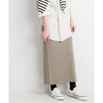 ウォッシャブルウールコットン ケーブルスカート◇ | イエナ(IENA  
