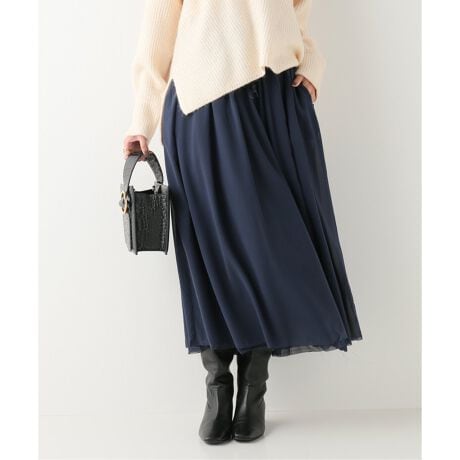 KRISTENSEN DU NORD/クリステンセン ドゥ ノルド】SILK スカート  