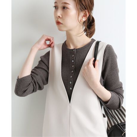 追加2》3x3リブヘンリーネックプルオーバー◇ | イエナ(IENA) | マルイ  