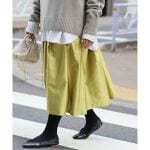 追加》AIDAタフタギャザースカート◇ | イエナ(IENA) | マルイウェブ  