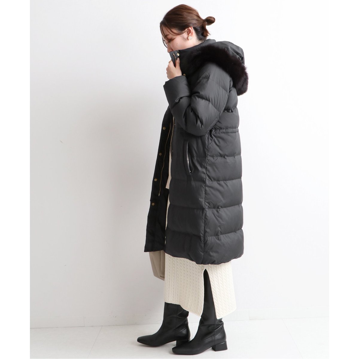 P/タフタロングダウンコート◇ | イエナ(IENA) | マルイウェブチャネル