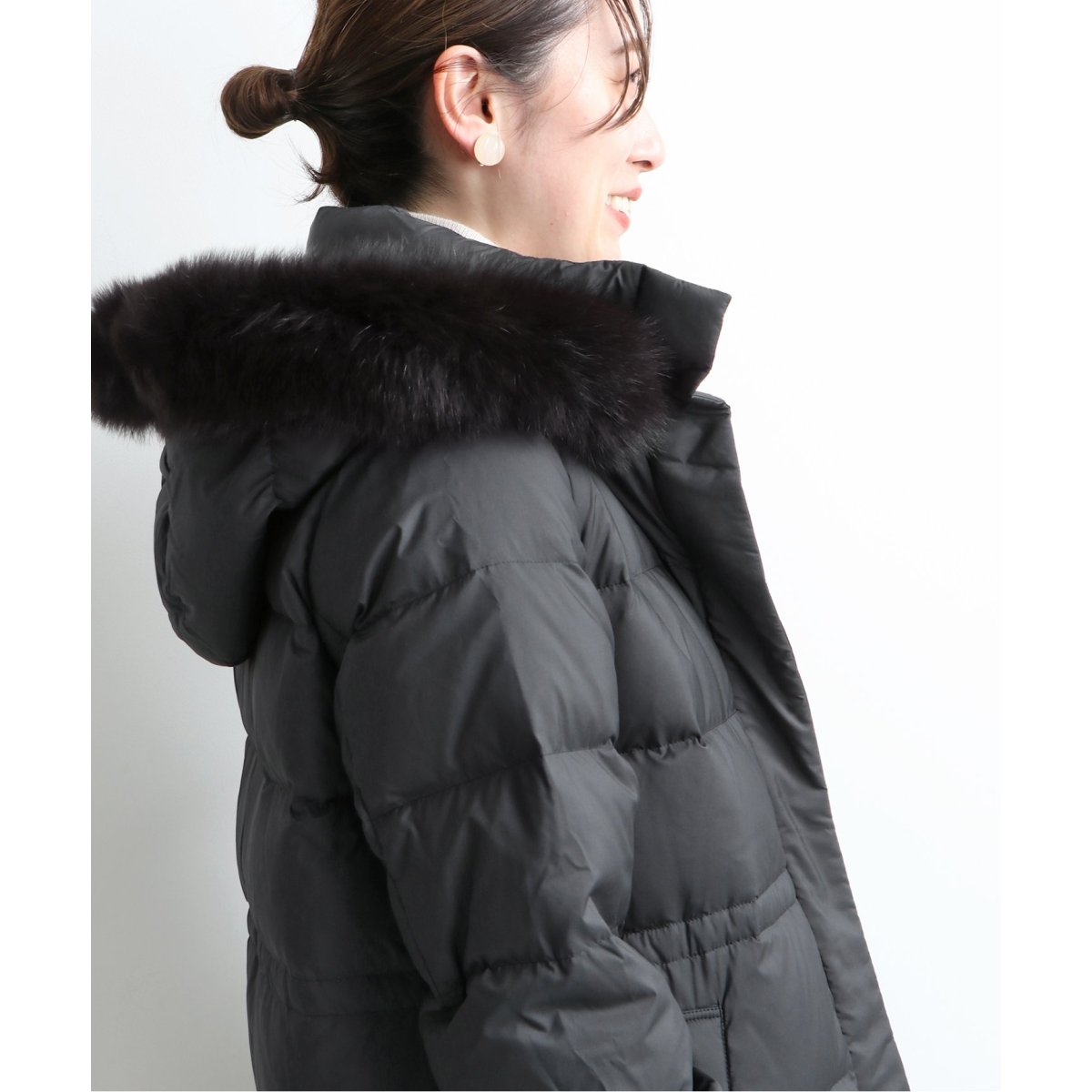 P/タフタロングダウンコート◇ | イエナ(IENA) | マルイウェブチャネル