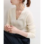 追加3》3x3リブ Vネックプルオーバー◇ | イエナ(IENA) | マルイウェブ  