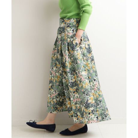 かすれフラワー ギャザースカート◇ | イエナ(IENA) | マルイウェブ  