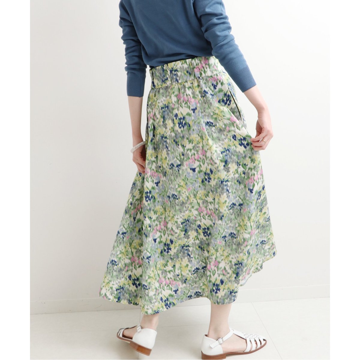 かすれフラワー ギャザースカート◇ | イエナ(IENA) | マルイウェブ