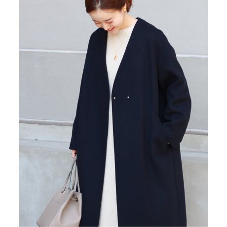 追加》MANTECO ノーカラーコート◇ | イエナ(IENA) | マルイウェブチャネル 