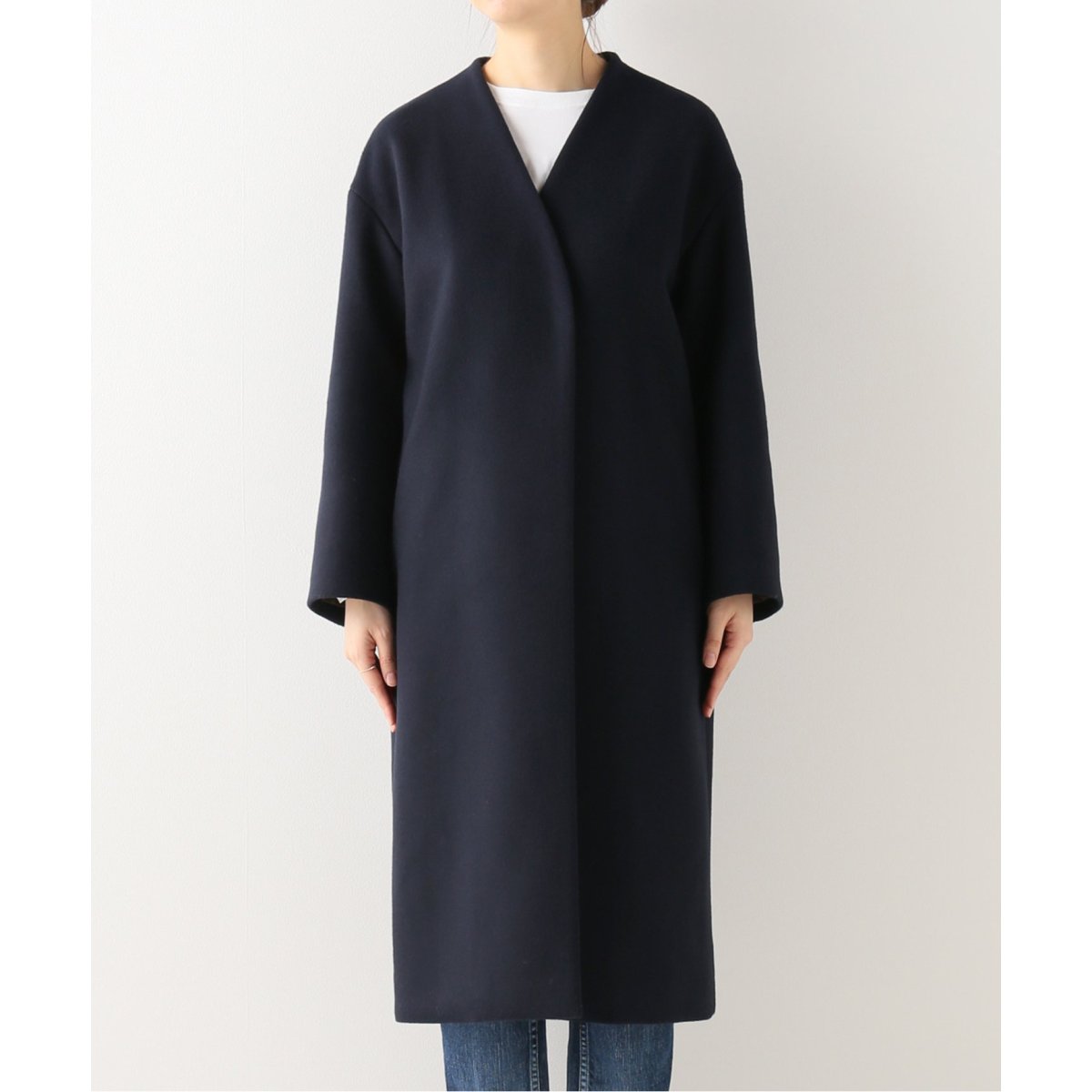 追加》MANTECO ノーカラーコート◇ | イエナ(IENA) | マルイウェブチャネル