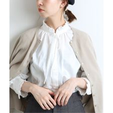追加》コットンフリルシャツブラウス◇ | イエナ(IENA) | マルイウェブ 