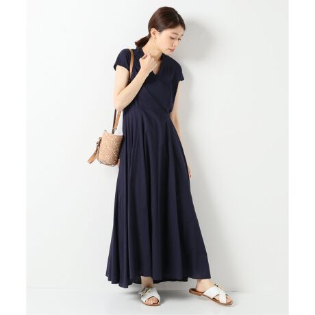 マリハ 春の月のワンピース 極美品 マリハ 春の月のドレス マキシ  