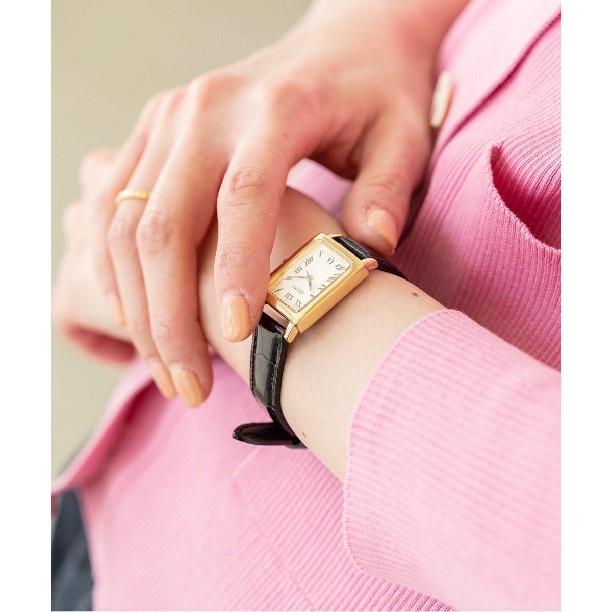追加》SEIKO×IENA コラボレーションウォッチ1（角型） | イエナ