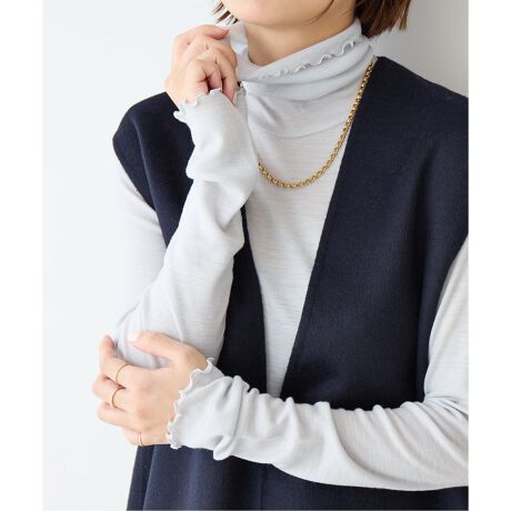 SUPER 120WOOL タートルプルオーバー EMILY WEEK*IENA◇ | イエナ(IENA  