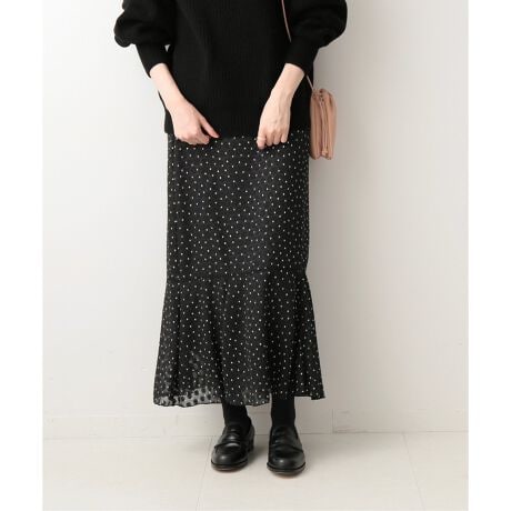 追加》ドットジャガードデザインスカート◇ | イエナ(IENA) | マルイ  