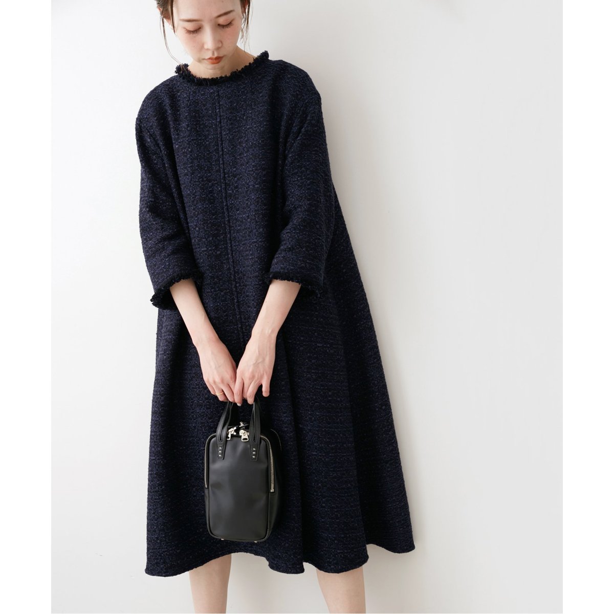 ＆NAVY ツィードワンピース◇ | イエナ(IENA) | マルイウェブ
