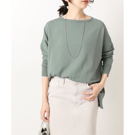 コットンストレッチ NEO ワイド長袖プルオーバー | イエナ(IENA  