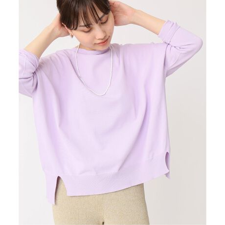 追加》コットンストレッチNEOワイド長袖プルオーバー | イエナ(IENA  