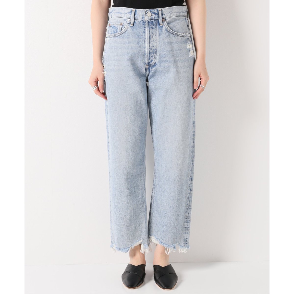 AGOLDE/エーゴールドイー】90s crop デニムパンツ | イエナ(IENA