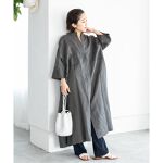 normment/ノーメント】リネンコットンはしごレースワンピース | イエナ  