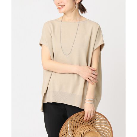 コットンストレッチ NEO ワイドクループルオーバー | イエナ(IENA  