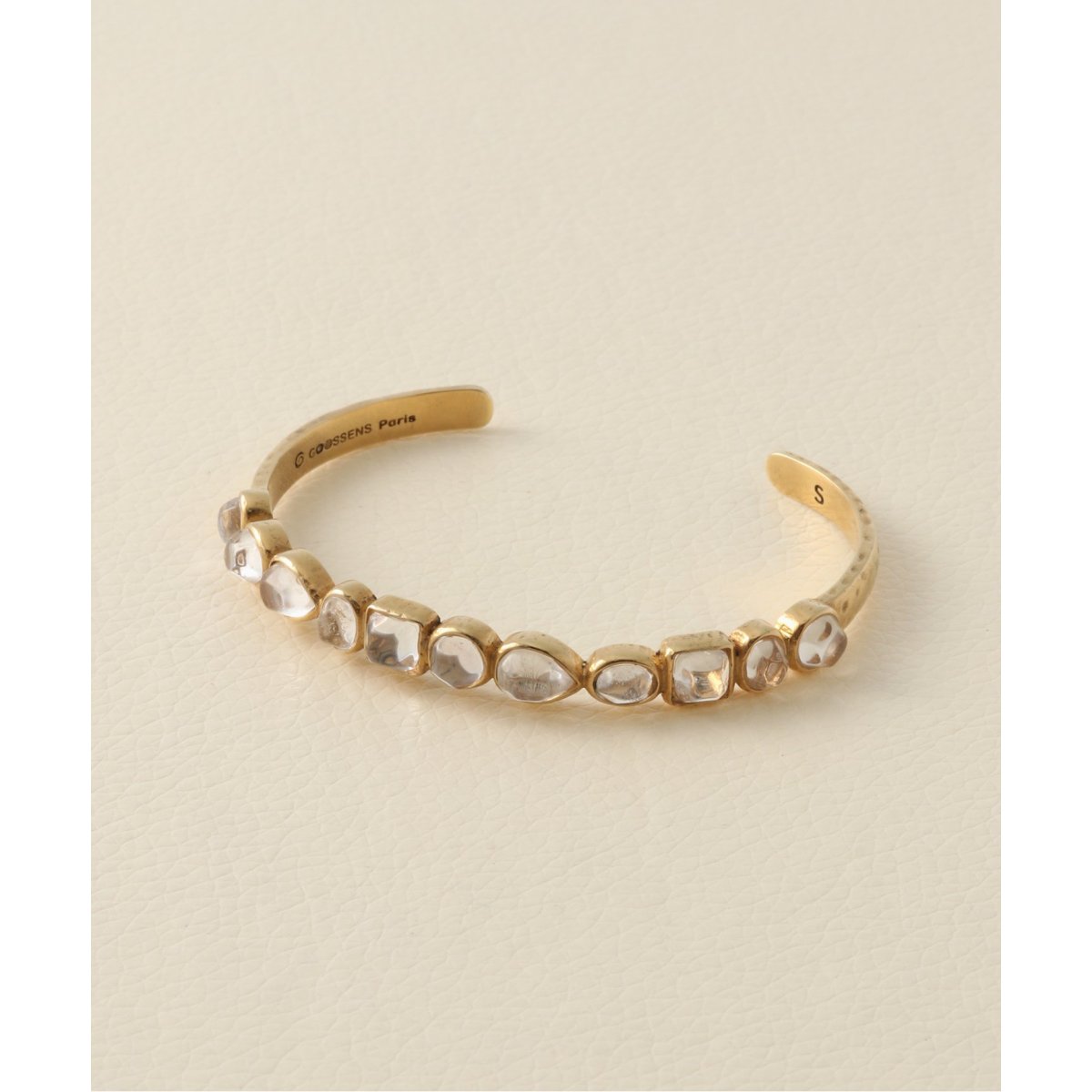 GOOSSENS PARIS クリスタルカフブレスレット GOOSSENS PARIS クリスタルカフブレスレット