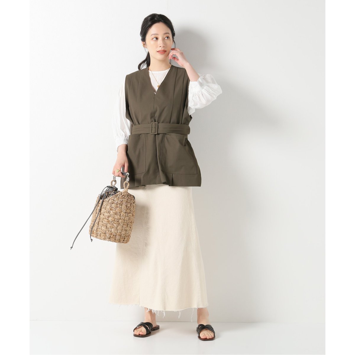 A PUPIL/ア ピューピル】Vネックベスト | イエナ(IENA) | マルイ