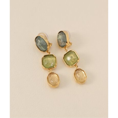 GOOSSENS PARIS/グーセンスパリ】CABOCHON COLOR イヤリング | イエナ 