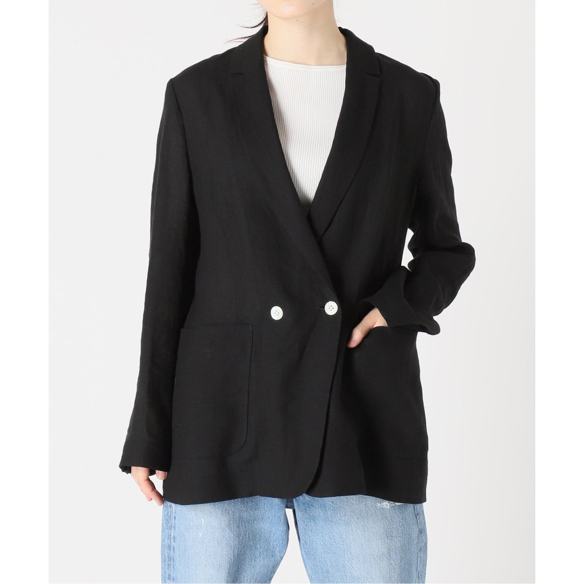 iena イエナ ドライリネン ジャケット 38 IENA（イエナ）の「ドライリネンジャケット（）」 - WEAR