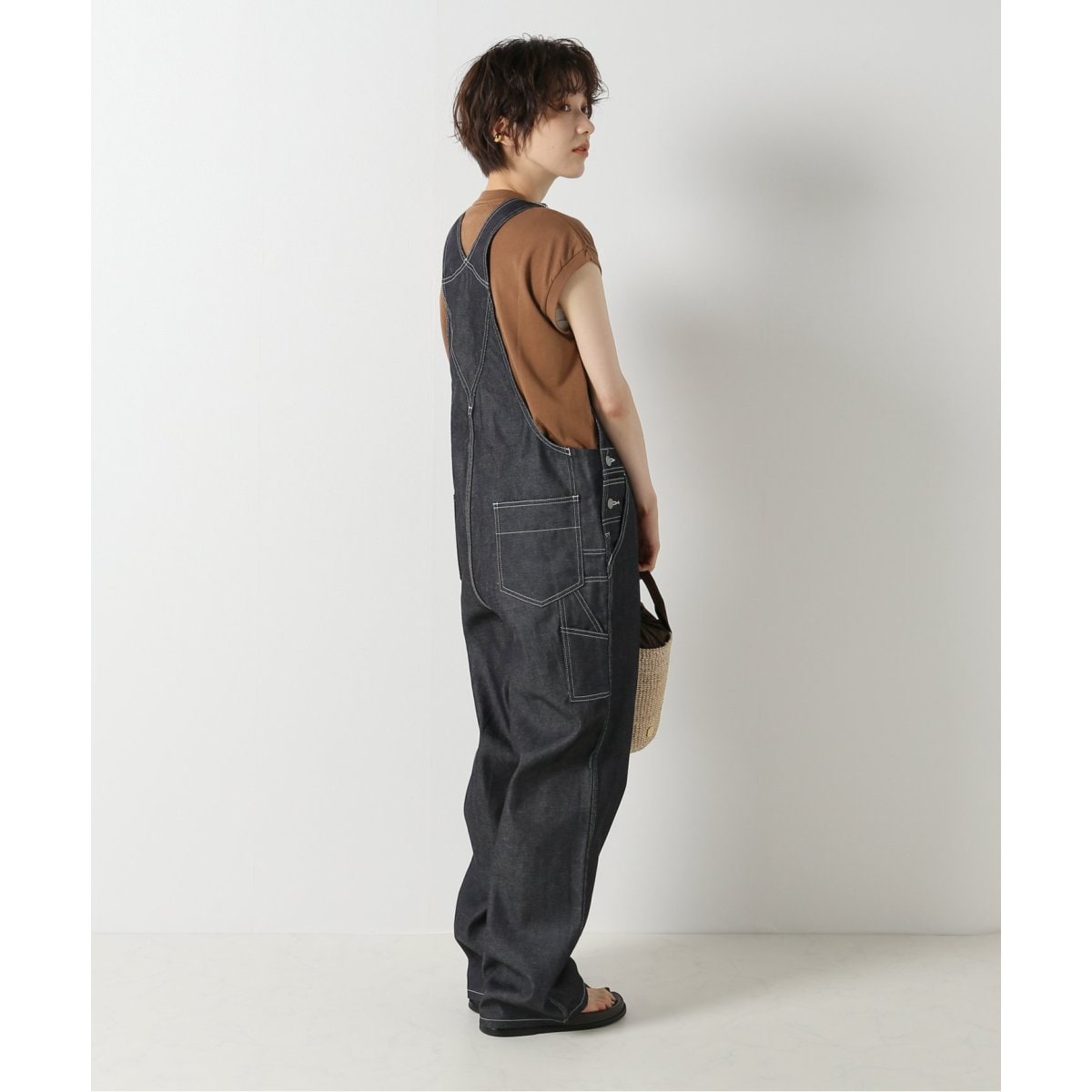 UNION LAUNCH/ユニオンランチ】スーピマデニムオーバーオール | イエナ