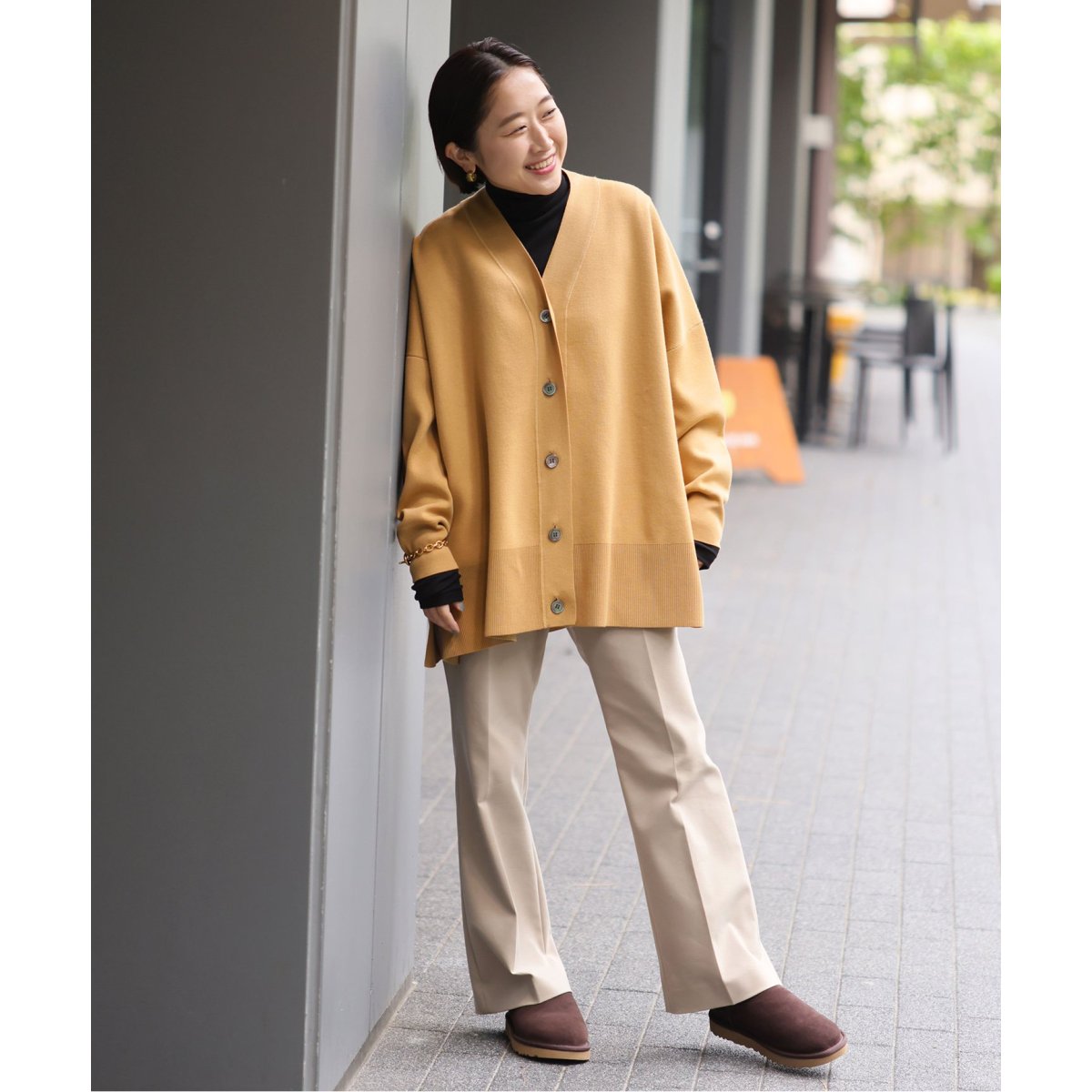 スーパーファインスムースポンチョカーディガン | イエナ(IENA