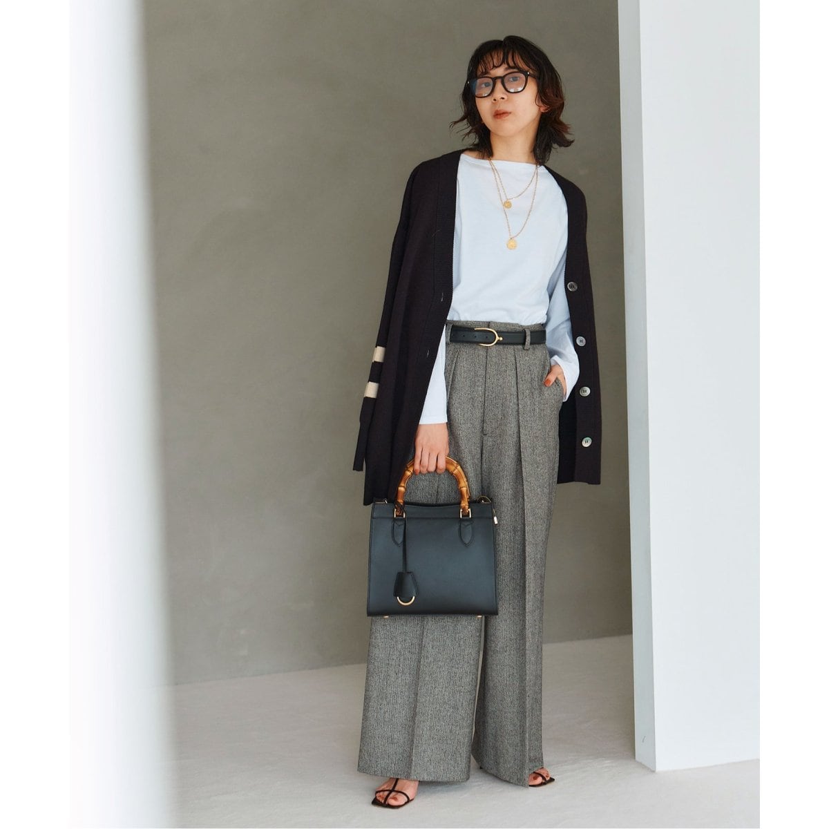 ストレッチツィードタックバギーパンツ | イエナ(IENA) | マルイウェブ