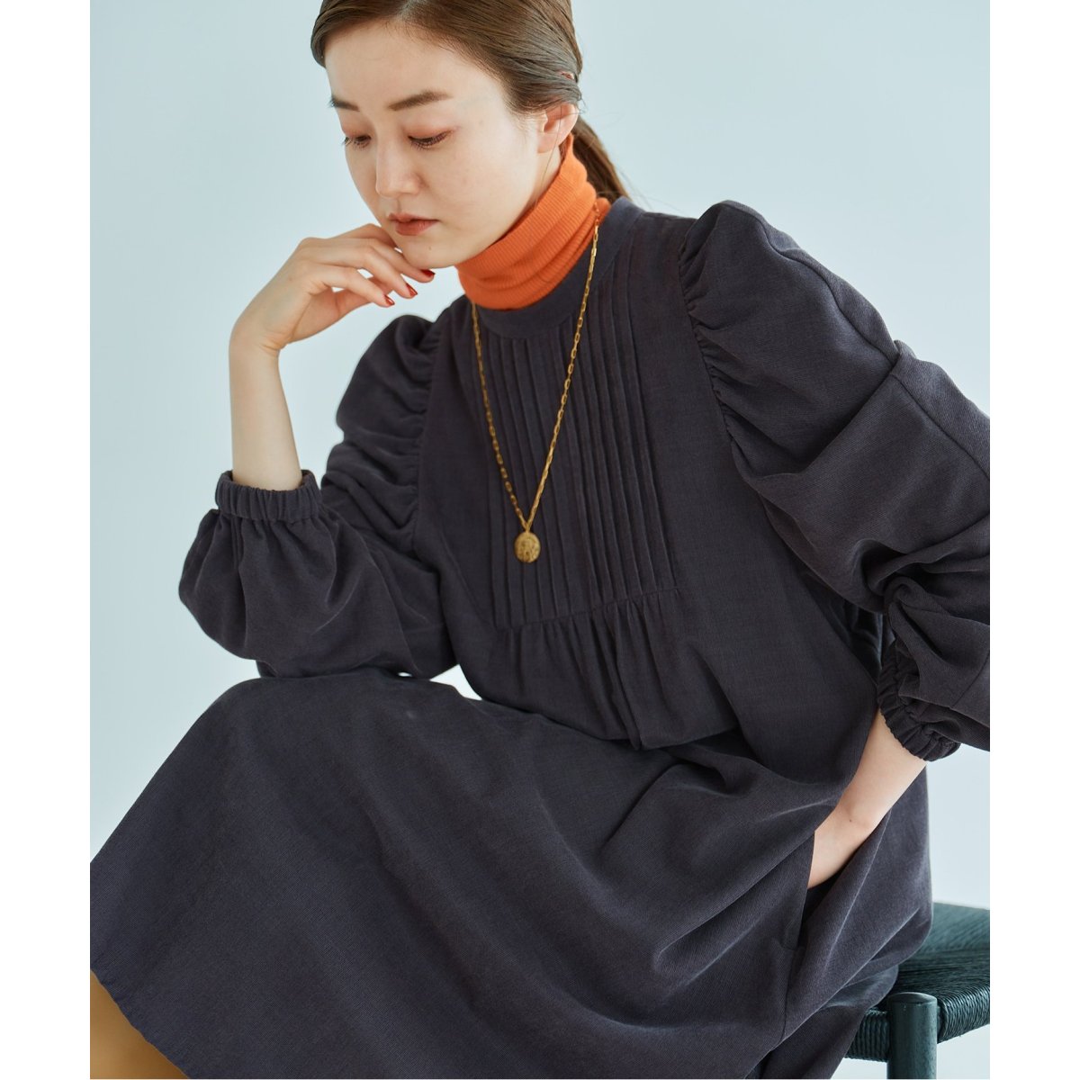 IENA シャツコールミニワンピース IENA（イエナ）の「シャツコールミニワンピース（ワンピース