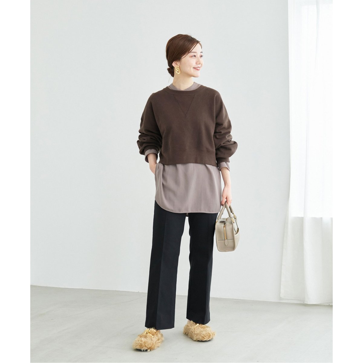 JANE SMITH/ジェーンスミス】 別注 クロップドスウェット | イエナ